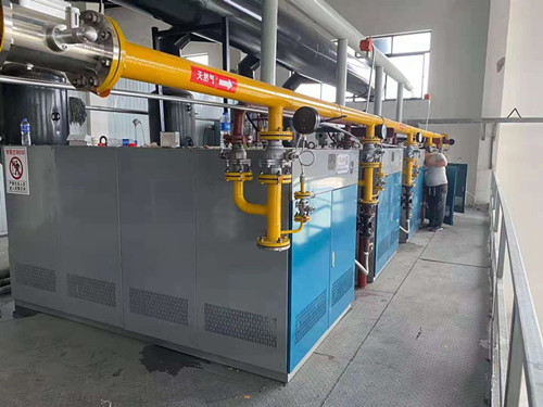 浙江食品厂4台1吨燃气直流蒸汽发生器